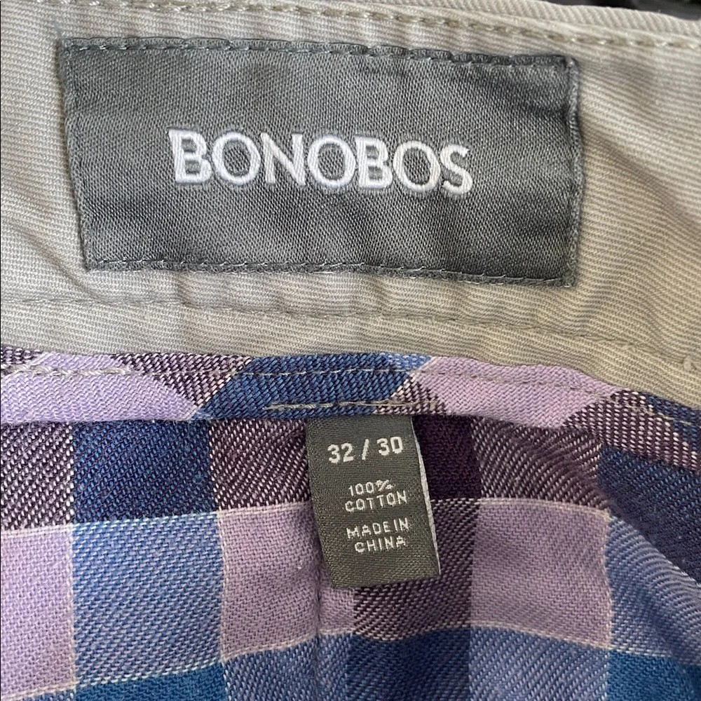 Bonobos Men's Light Gray Straight Leg  Chinos